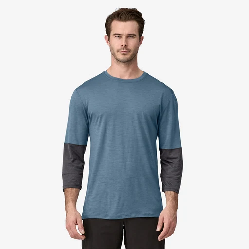 Men's Merino Blend 3/4 Sleeve Bike Jersey
