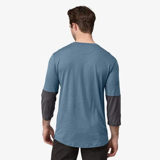 Men's Merino Blend 3/4 Sleeve Bike Jersey