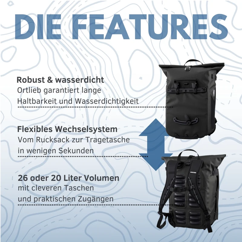 Vario QL2.1 26L | Fahrradtasche/Rucksack