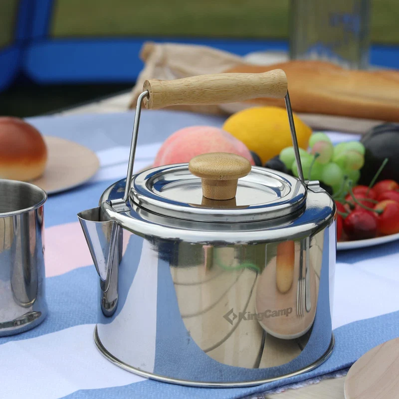 KingCamp SKYWALKER Kettle Stainless Steel Camping Kettle