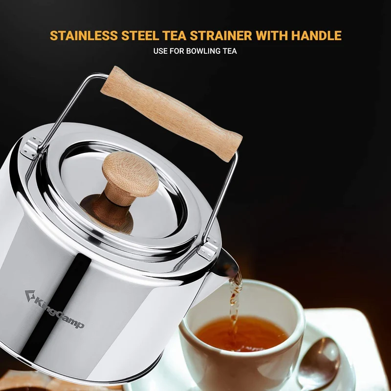 KingCamp SKYWALKER Kettle Stainless Steel Camping Kettle