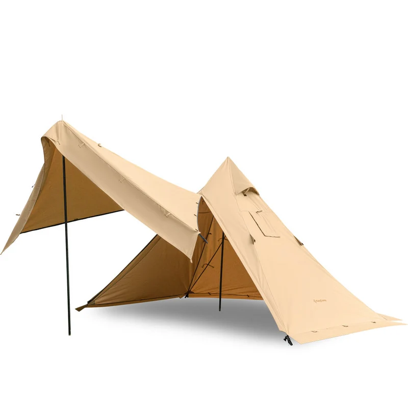 KingCamp Hot Tipi Tent with Stove Jack & Inner Tent