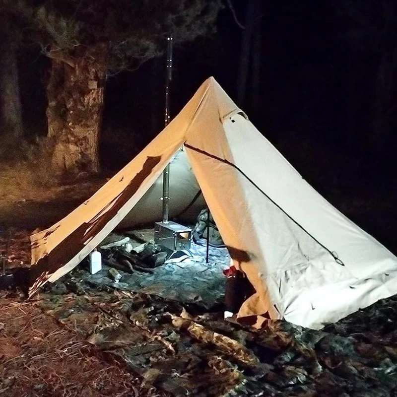 KingCamp Hot Tipi Tent with Stove Jack & Inner Tent