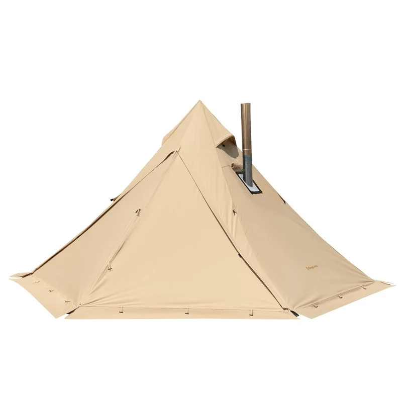 KingCamp Hot Tipi Tent with Stove Jack & Inner Tent