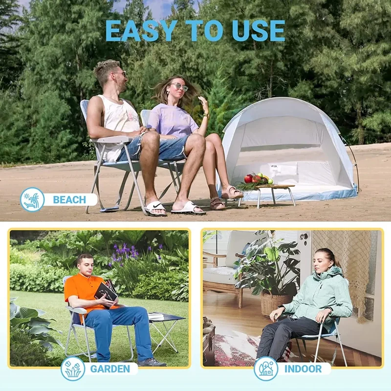 WEJOY Beach Chair Set of 2