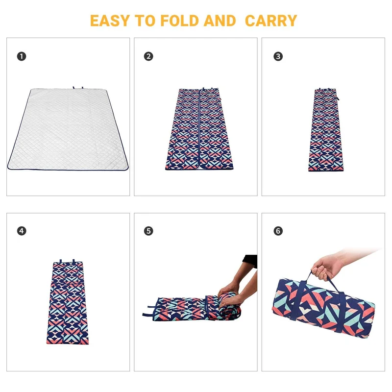 KingCamp ARIEL Picnic Rug Travel and Picnic Blanket