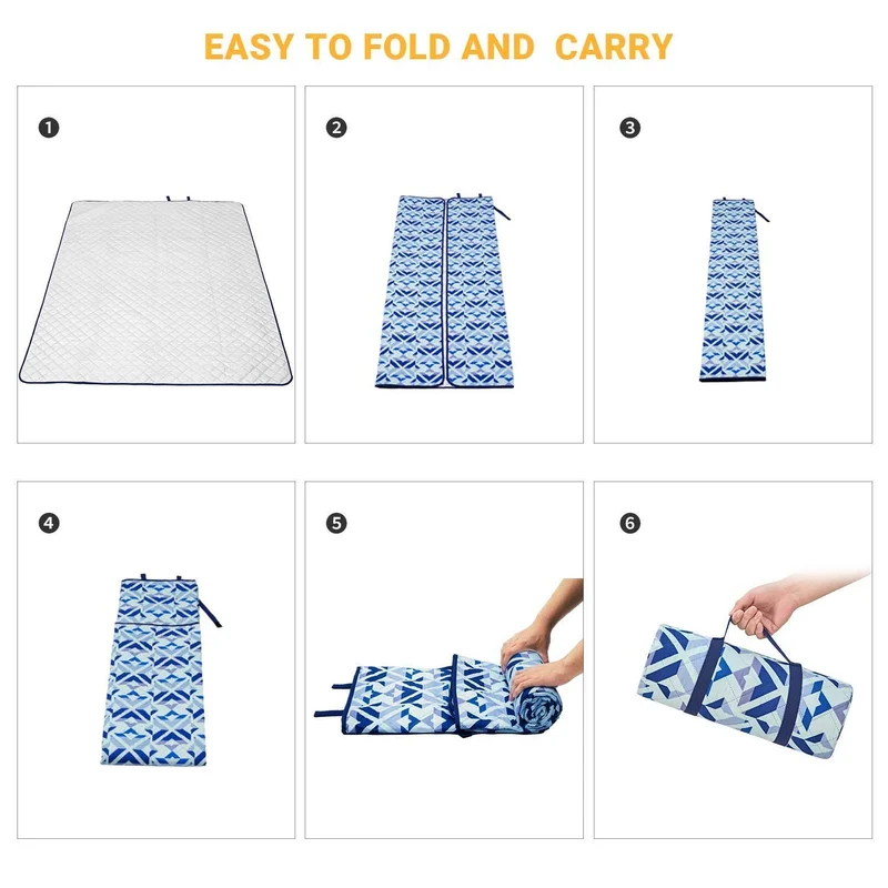 KingCamp ARIEL Picnic Rug Travel and Picnic Blanket
