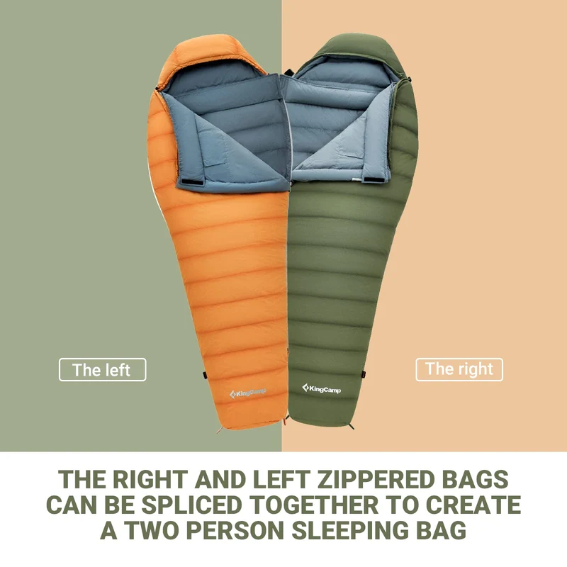 KingCamp PROTECTOR 600 Down Sleeping Bag-Mummy