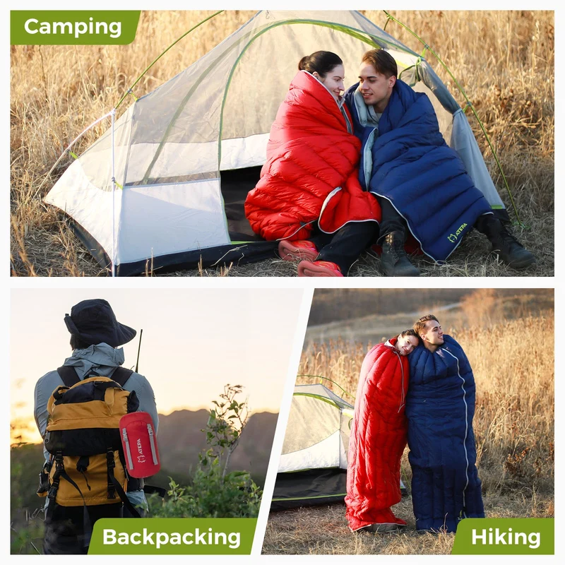 ATEPA Ultralight 650+ FP Duck Down Sleeping Bag