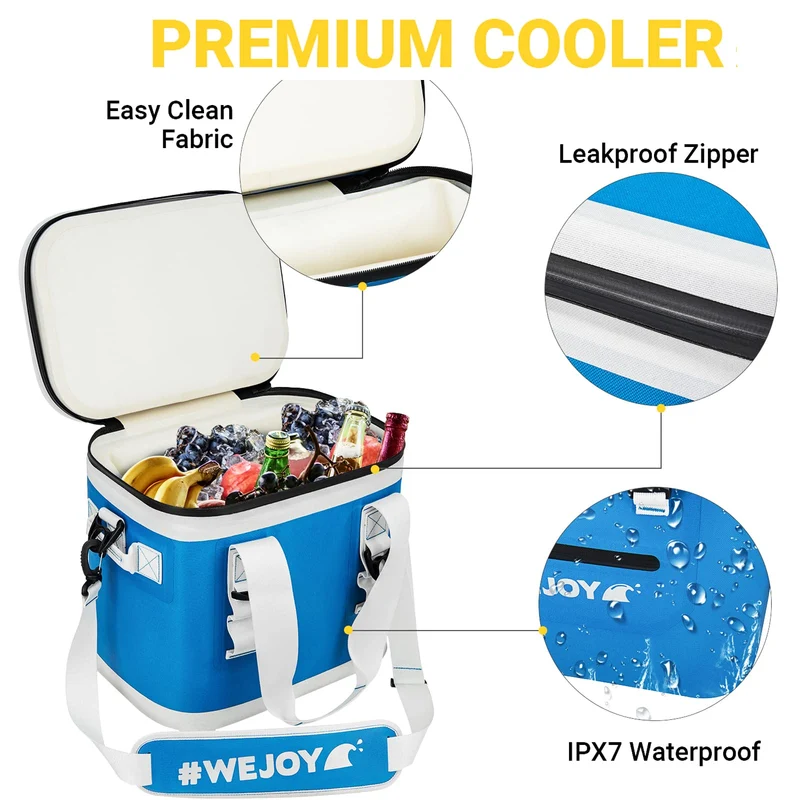 WEJOY Insulated Bag Camping Cooler Bag