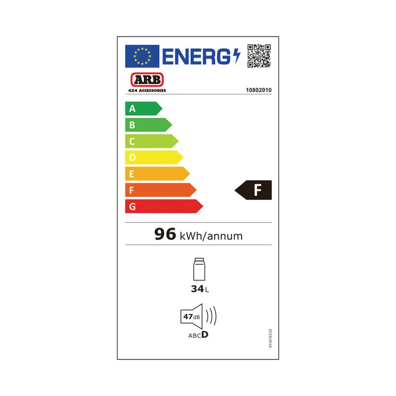 ARB ZERO SINGLE ZONE KÜHLBOX 36L 12-V/24-V/220-V