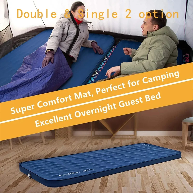 KingCamp Roll Up Camping Foam Pad 7.5 Double Self-inflateble Pad