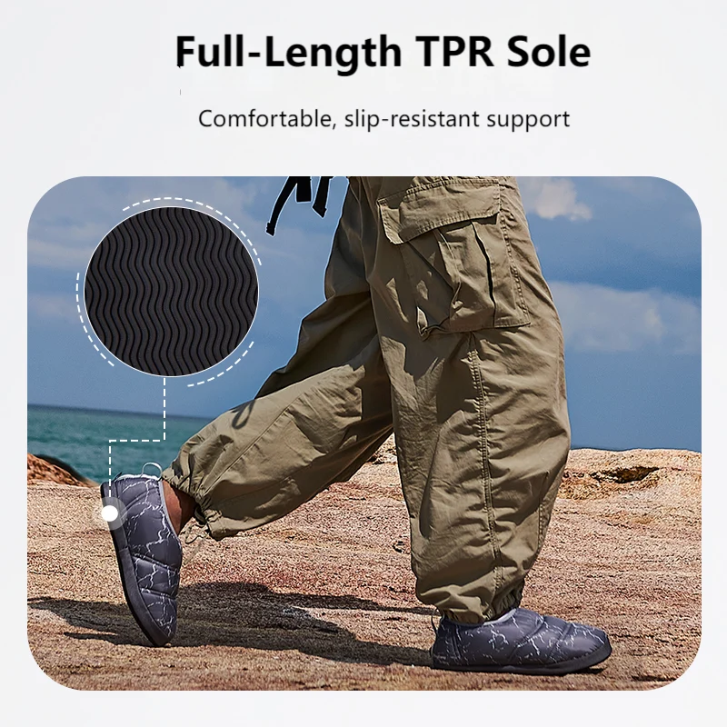 KingCamp Camping Slipper Best Indoor & Outdoor Slippers (Runs Small - Check Size Chart)