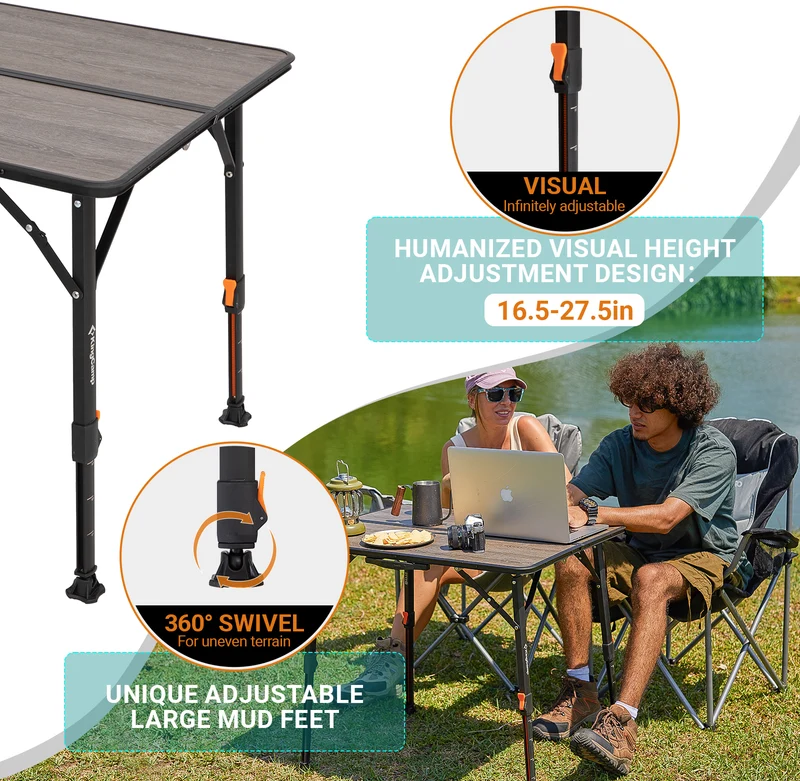 KingCamp GRANITE Folding Fiberglass Table