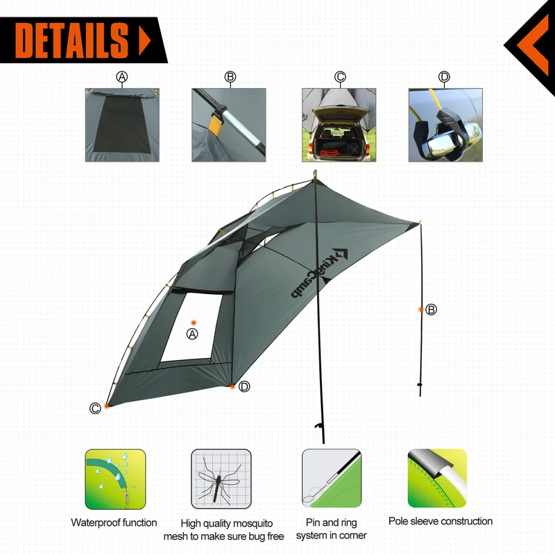 KingCamp Compass SUV Shelter