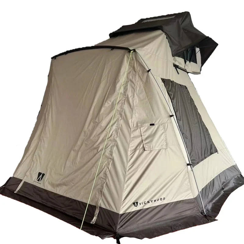 Vorzelt zu Vickywood Dachzelt LITTLE BAMBOO 125 Gen 2.0 coffee