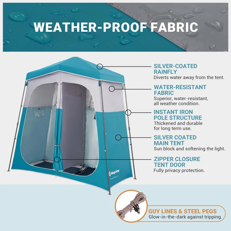 KingCamp MARASUSA Q Portable Instant Pop Up Privacy Shelter