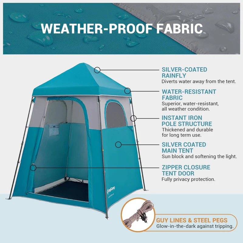 KingCamp MARASUSA Q Portable Instant Pop Up Privacy Shelter