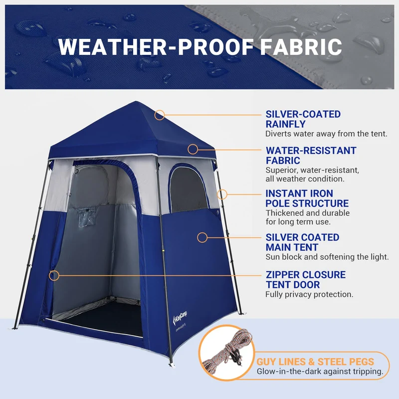KingCamp MARASUSA Q Portable Instant Pop Up Privacy Shelter