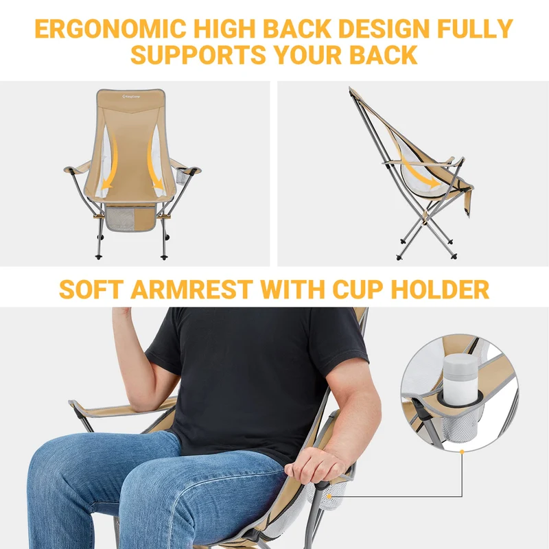 KingCamp CAMELLIA Ultralight Camping Chair