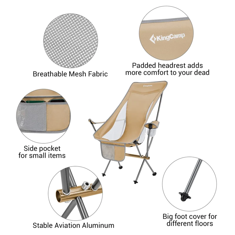 KingCamp CAMELLIA Ultralight Camping Chair