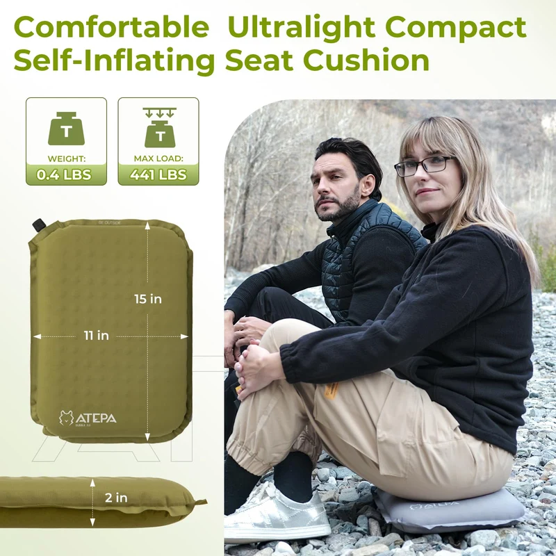 ATEPA BUBBLE 5.0 Trail Seat Inflatable Seat Cushion