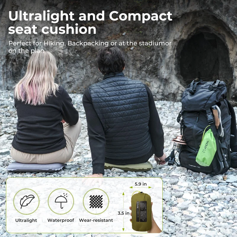 ATEPA BUBBLE 5.0 Trail Seat Inflatable Seat Cushion