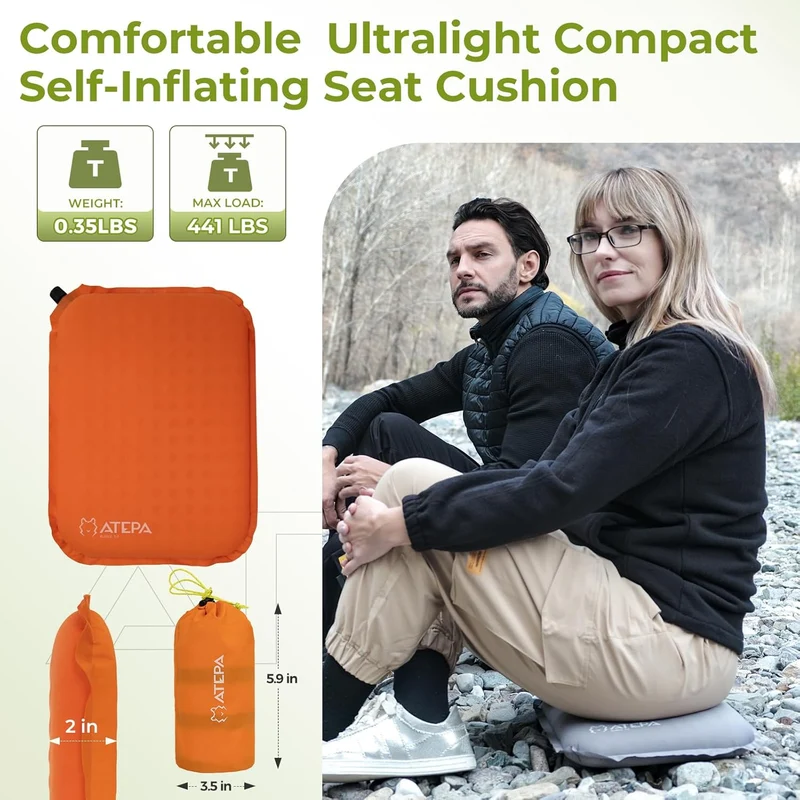 ATEPA BUBBLE 5.0 Trail Seat Inflatable Seat Cushion
