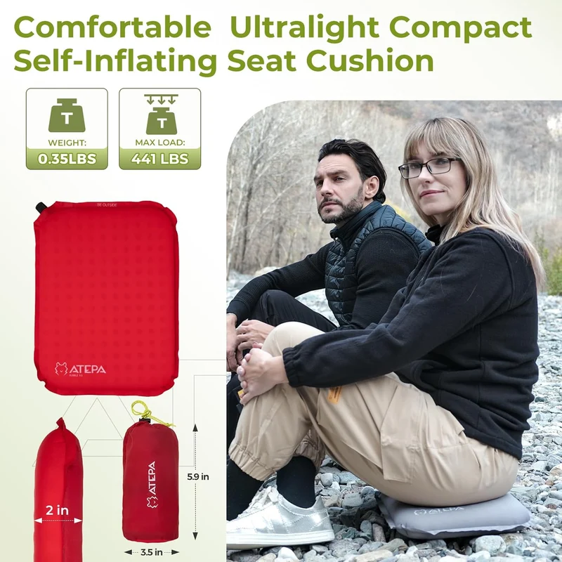 ATEPA BUBBLE 5.0 Trail Seat Inflatable Seat Cushion