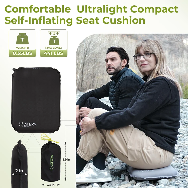 ATEPA BUBBLE 5.0 Trail Seat Inflatable Seat Cushion