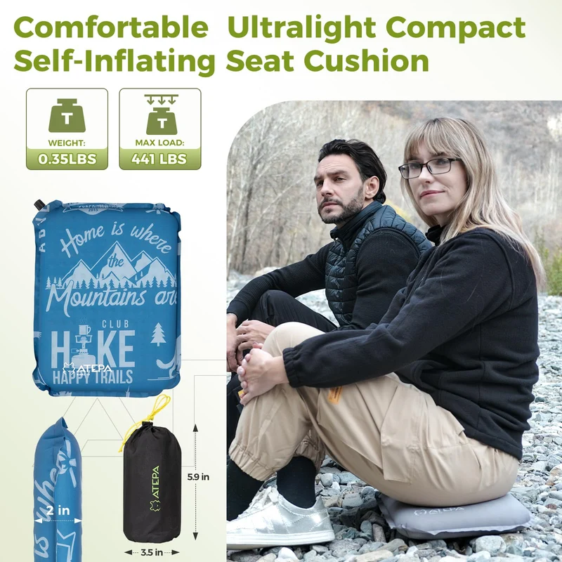 ATEPA BUBBLE 5.0 Trail Seat Inflatable Seat Cushion