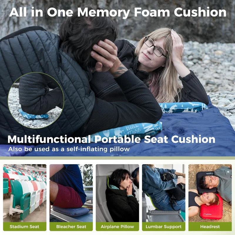 ATEPA BUBBLE 5.0 Trail Seat Inflatable Seat Cushion