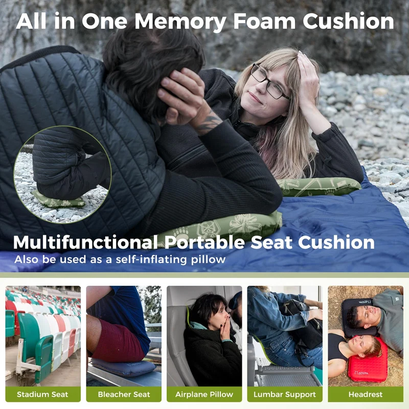 ATEPA BUBBLE 5.0 Trail Seat Inflatable Seat Cushion