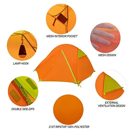 ATEPA Hiker 1-person Backpacking Tents