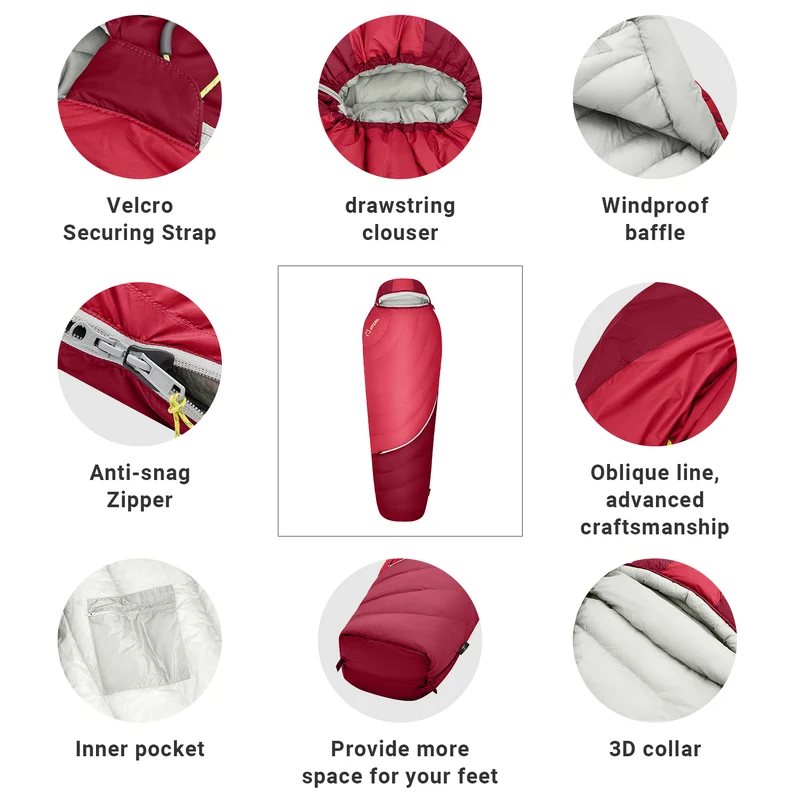 ATEPA DENALI 340L Down Sleeping Bag-Mummy