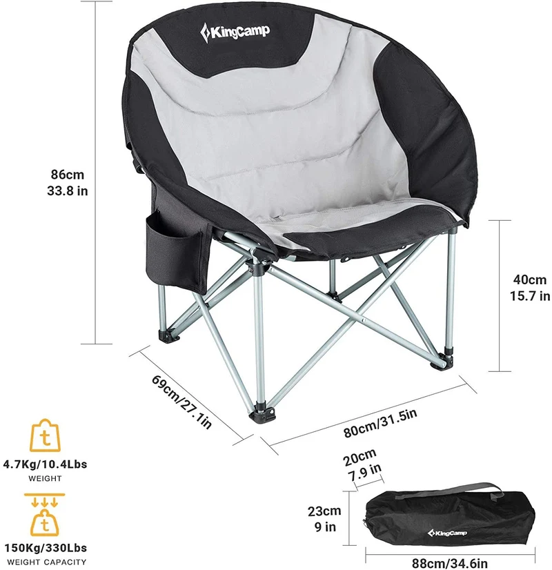 KingCamp Saucer Chair Camping Chair