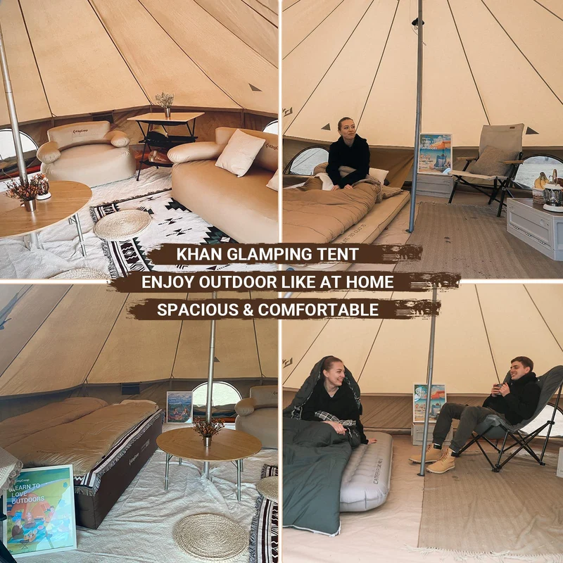 KingCamp KHAN C 400 Canvas Camping Tent