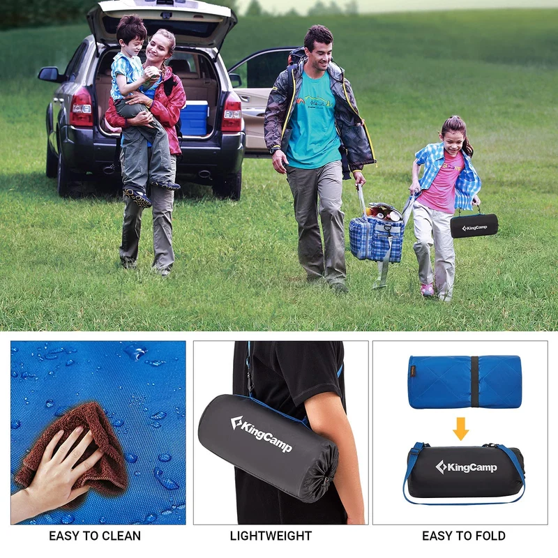 KingCamp ANNA Picnic Rug 3-in-1 Outdoor Blanket