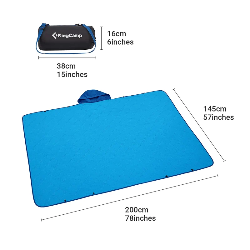 KingCamp ANNA Picnic Rug 3-in-1 Outdoor Blanket