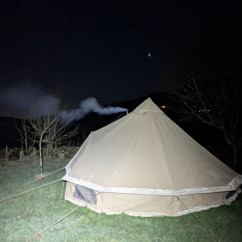 KingCamp KHAN 8-10 Person Camping Hot Tent