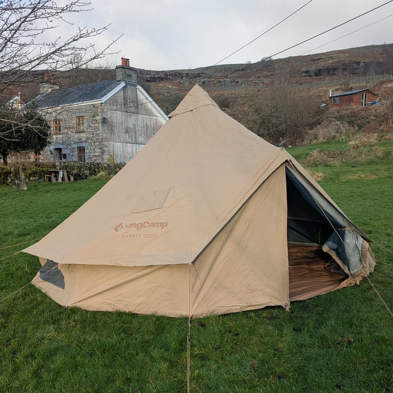 KingCamp KHAN 8-10 Person Camping Hot Tent