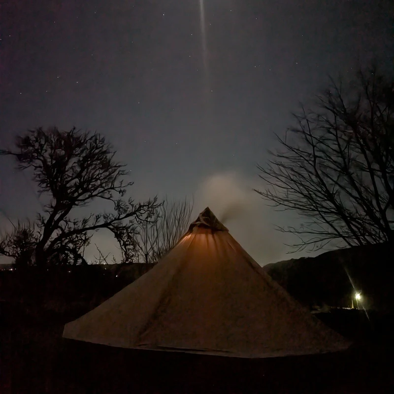 KingCamp KHAN 8-10 Person Camping Hot Tent