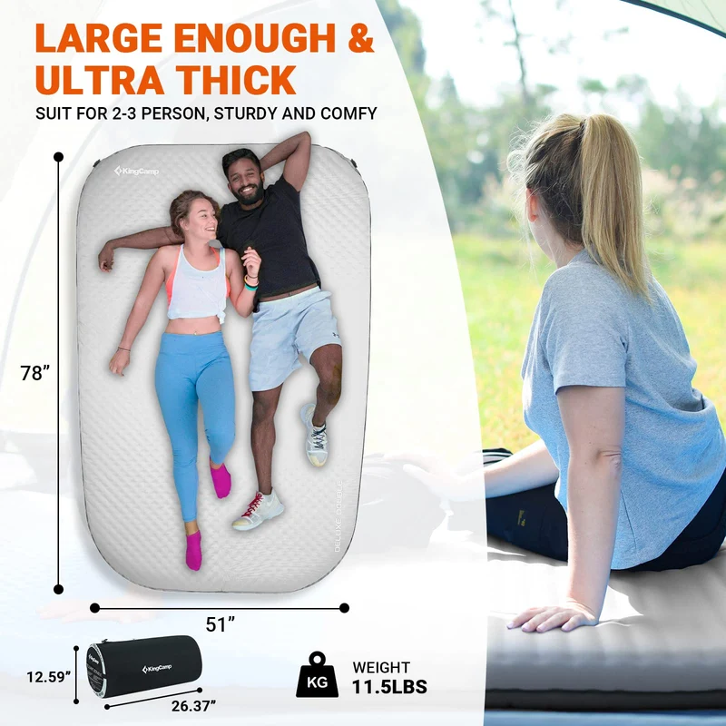 KingCamp Double Self-inflatable Pad