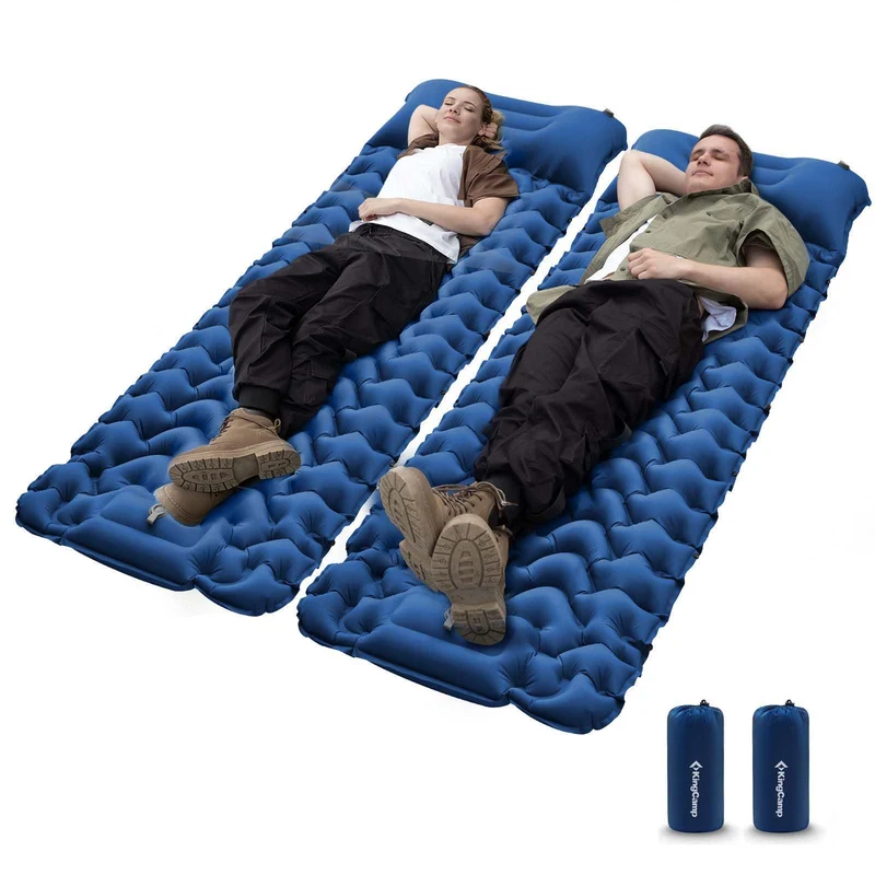 KingCamp DELUXE 10 Single Air Pad | Connectable Inflatable Camping Mattress