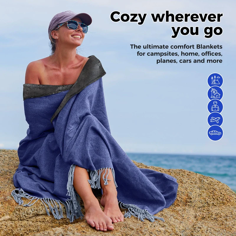 KingCamp Multi-Purpose Waterproof Beach & Camping Blanket