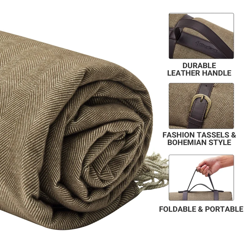 KingCamp Multi-Purpose Waterproof Beach & Camping Blanket
