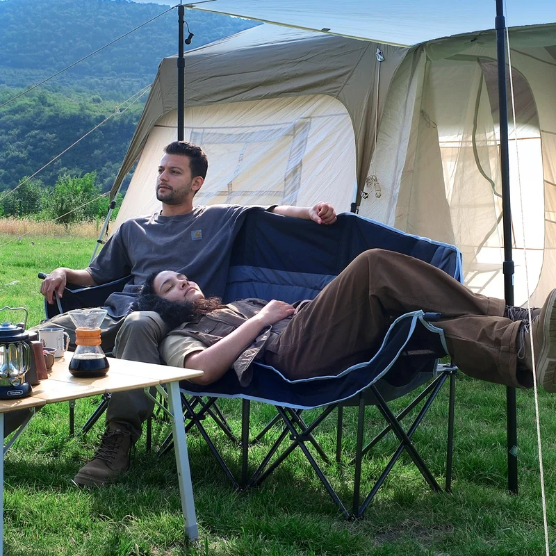 KingCamp CANNA C30 Trio Outdoor Loveseat Chair
