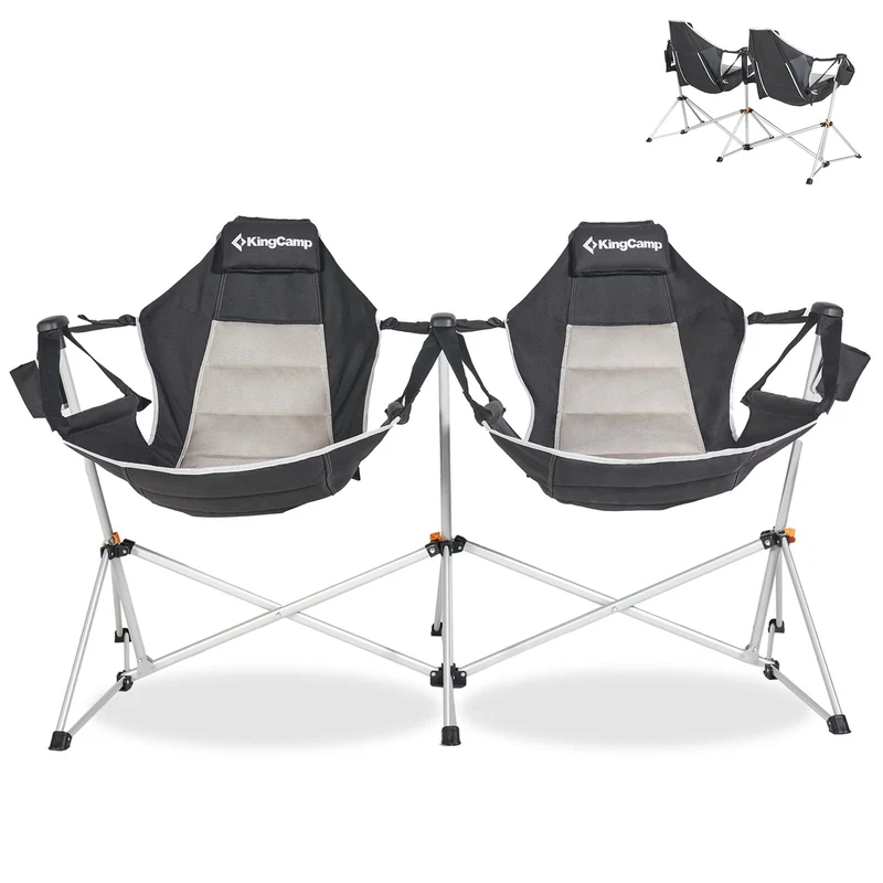 KingCamp ORCHID C30 Double Hammock Camping Chairs with Adjustable Seat