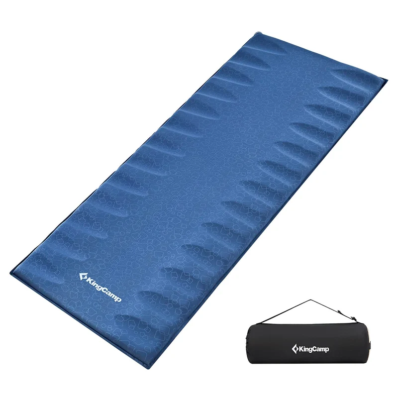 KingCamp PARADOX 5 Self-Inflating Sleeping Pad | R-Value 4.2, Rollover Prevention Camping Mattress