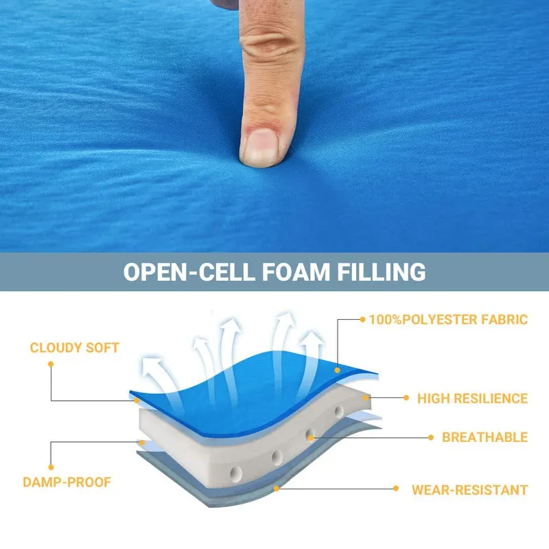 KingCamp 3-Inch Self-Inflating Foam Camping Mat